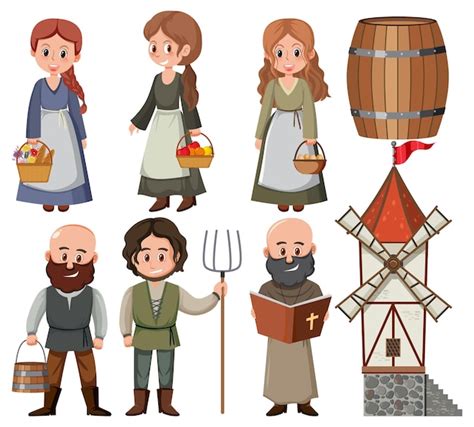 villagers clipart|Iba pa.